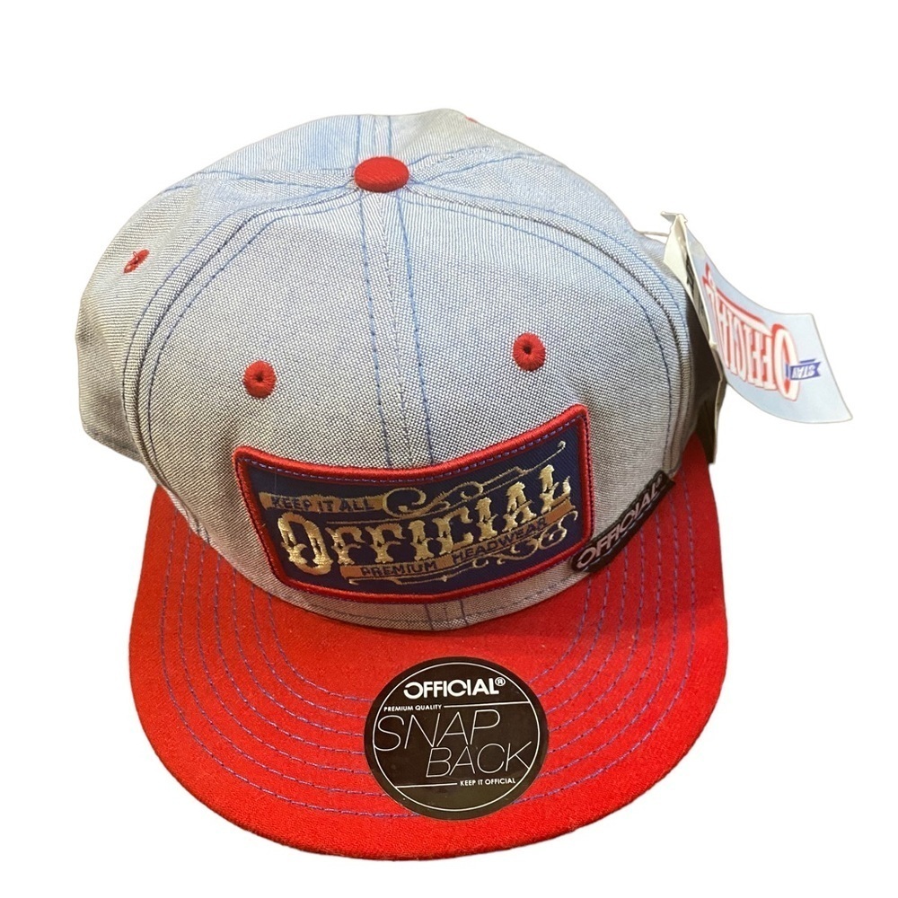 Keep it all official premium Headwear snap back hat